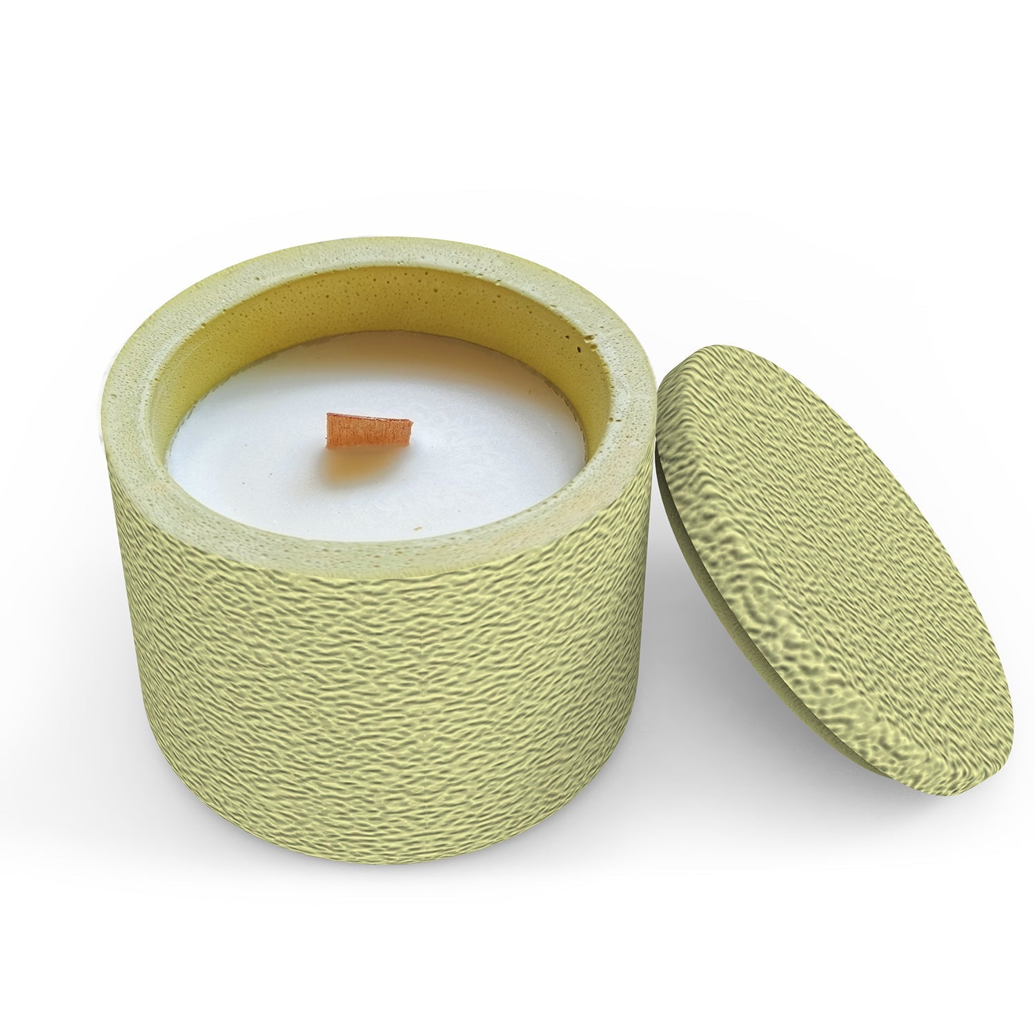 Green Plaster Nostalgia Candle-2