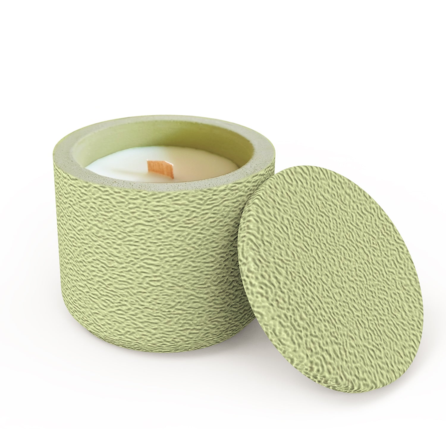 Green Plaster Nostalgia Candle