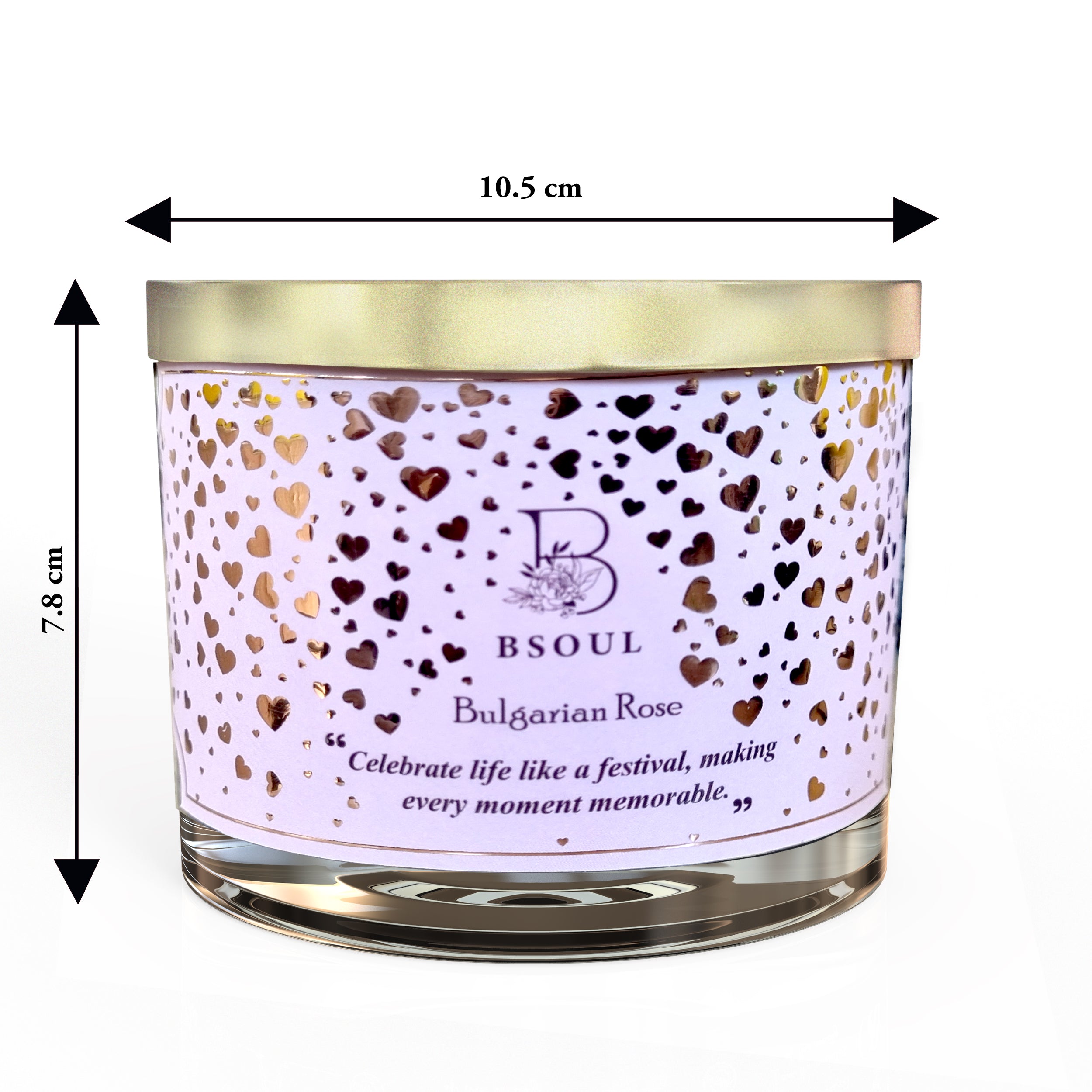 3 Wick Candle with Lid-6