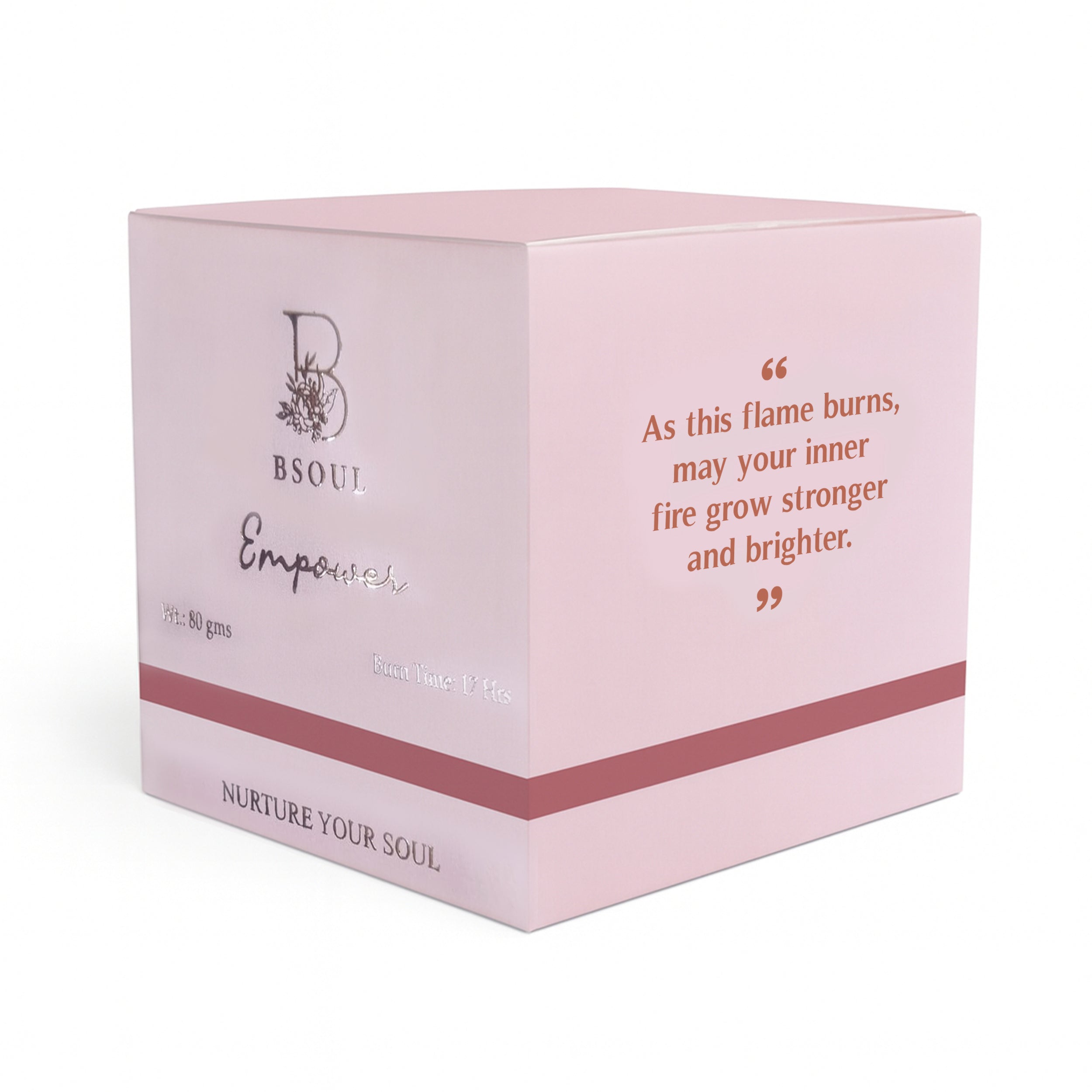 Rose Gold Empower Candle