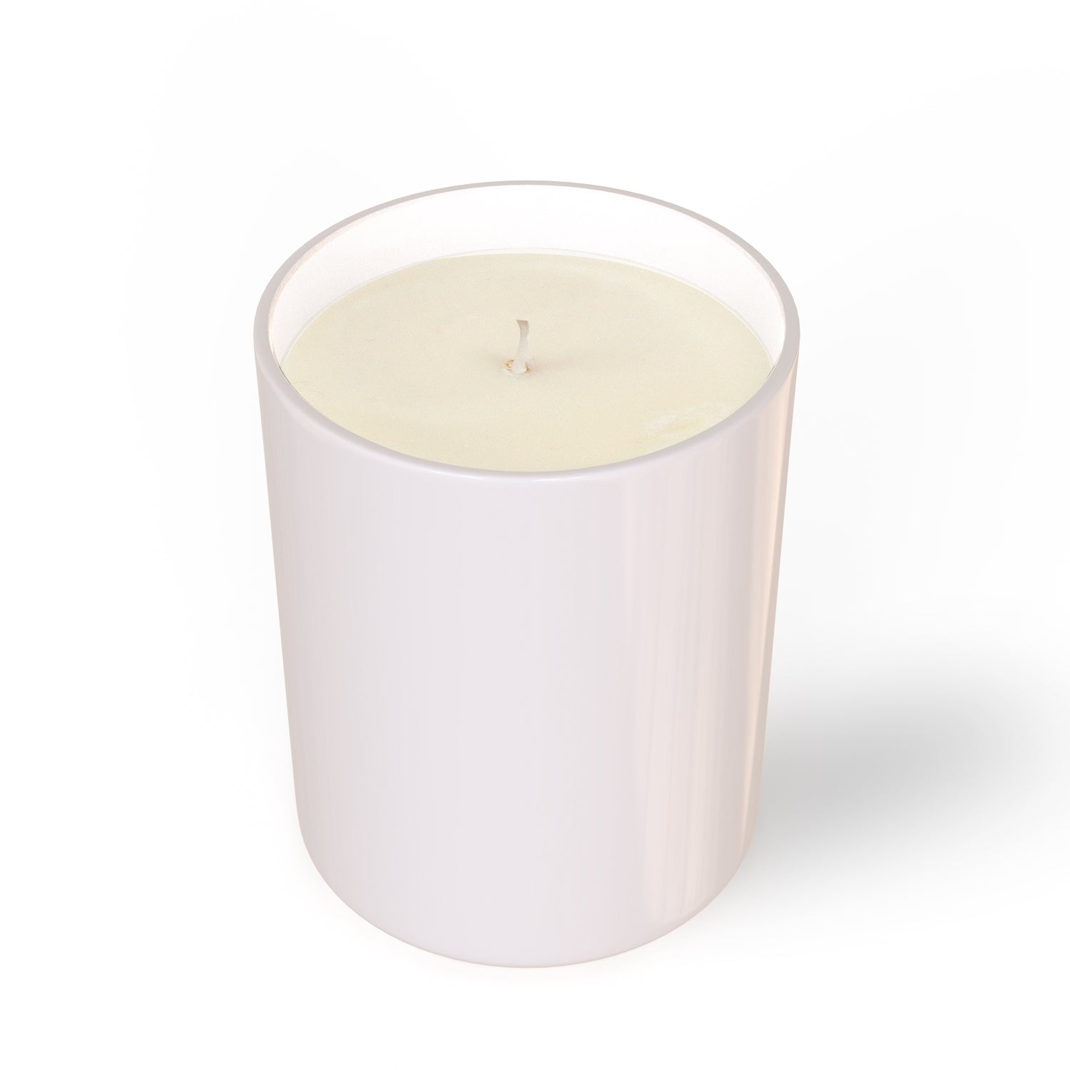 White Glass Bsoul Candle