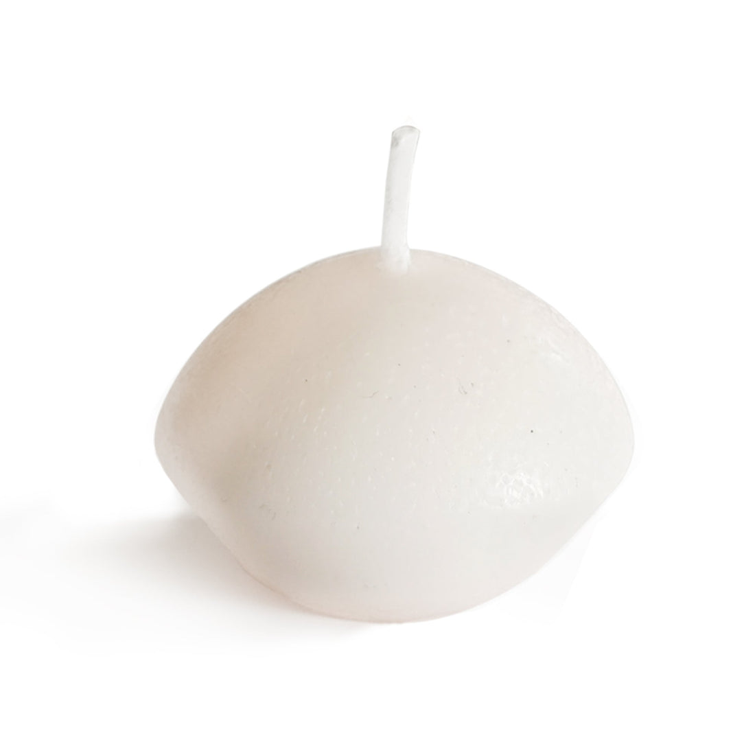 Grey Flower Glass Holder with Candle