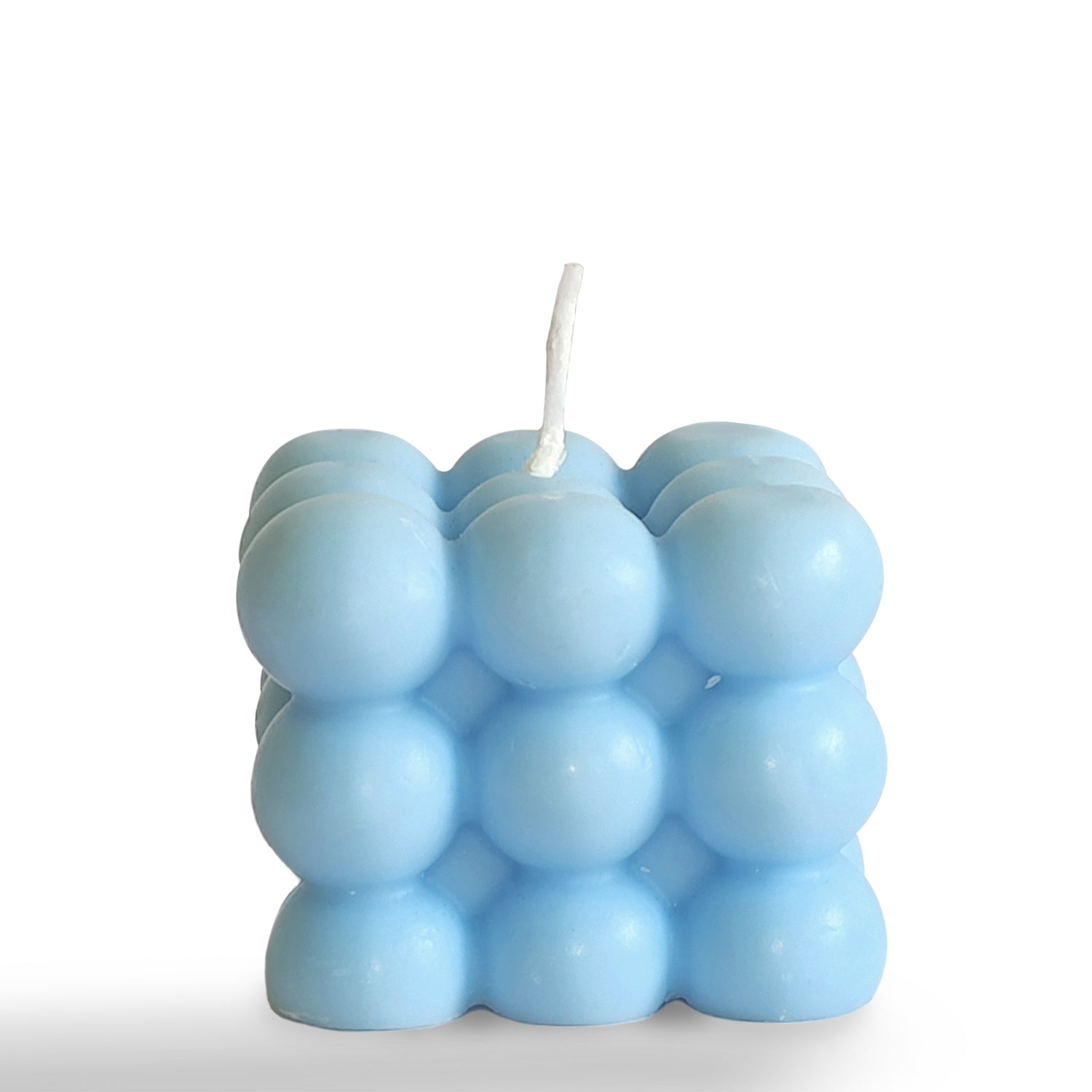 Blue Bubble Candle-1