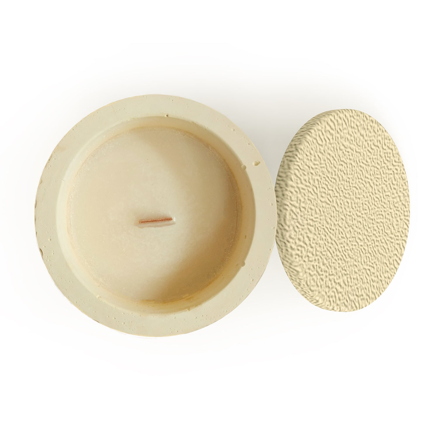 Off White Plaster Nostalgia Candle-1