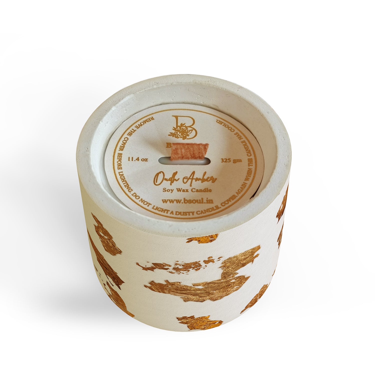 Plaster Foil Passion Candle-2