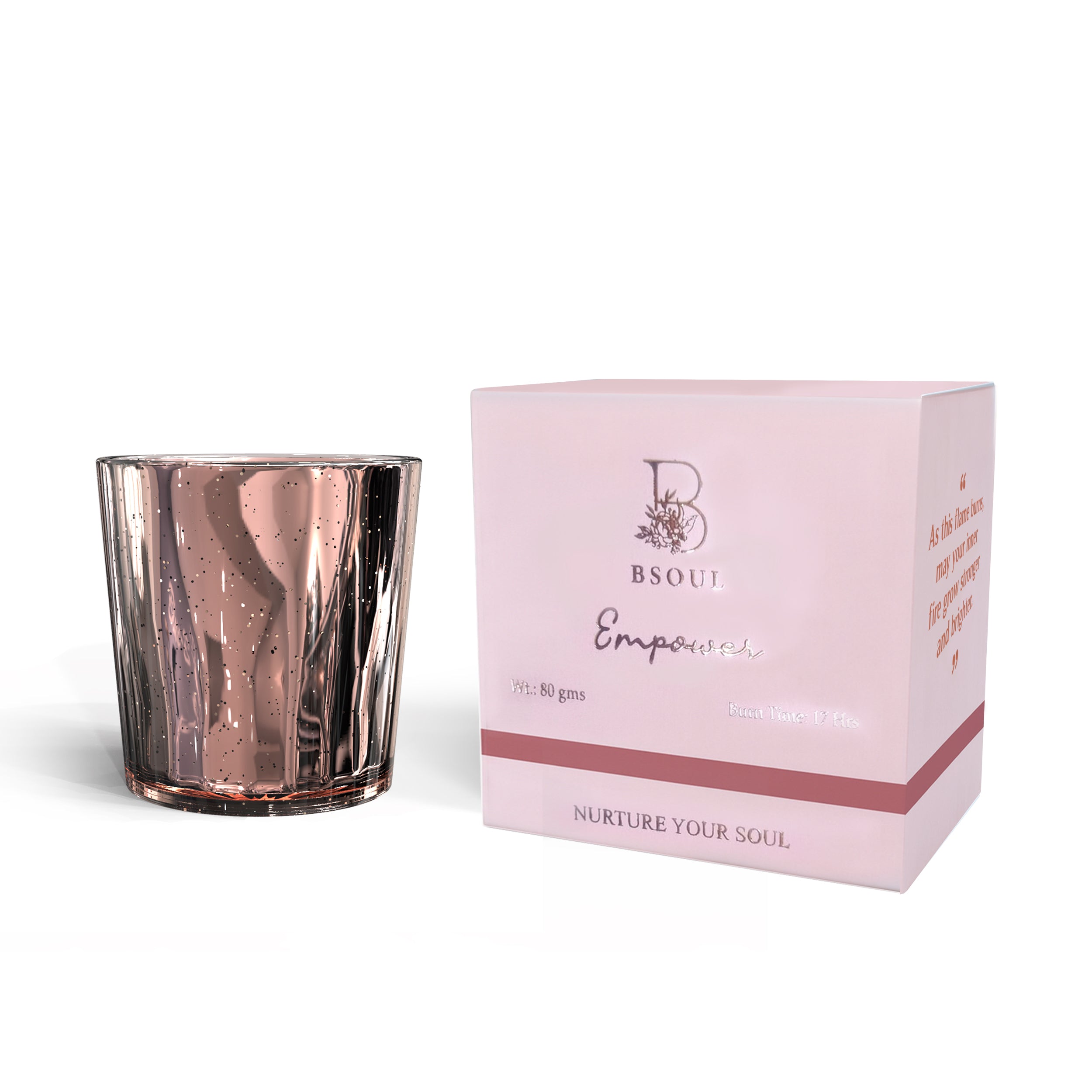 Rose Gold Empower Candle