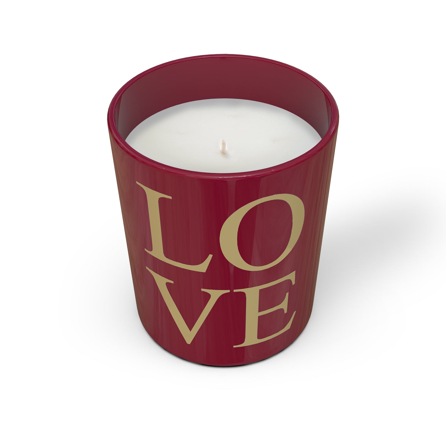 Red Love Candle-2