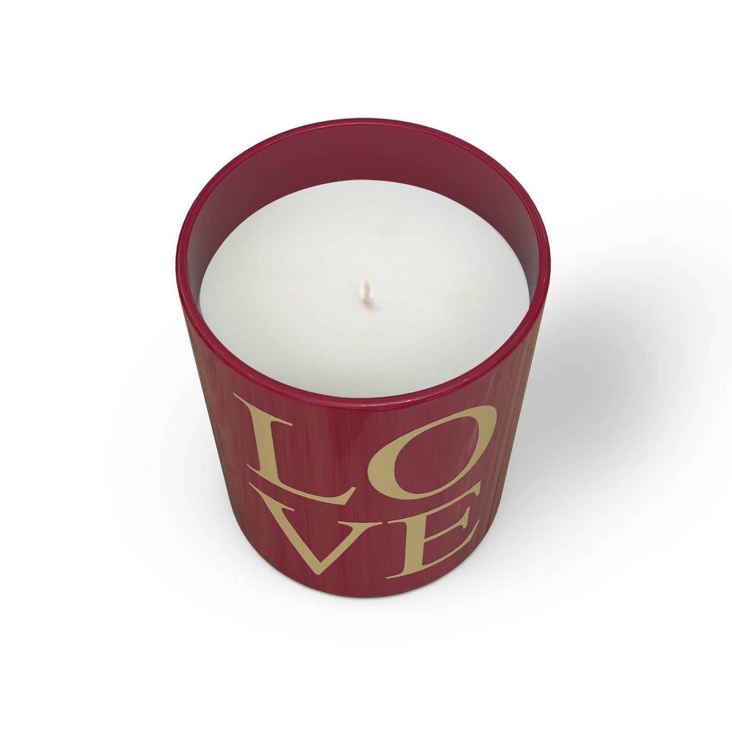 Red Love Candle-3